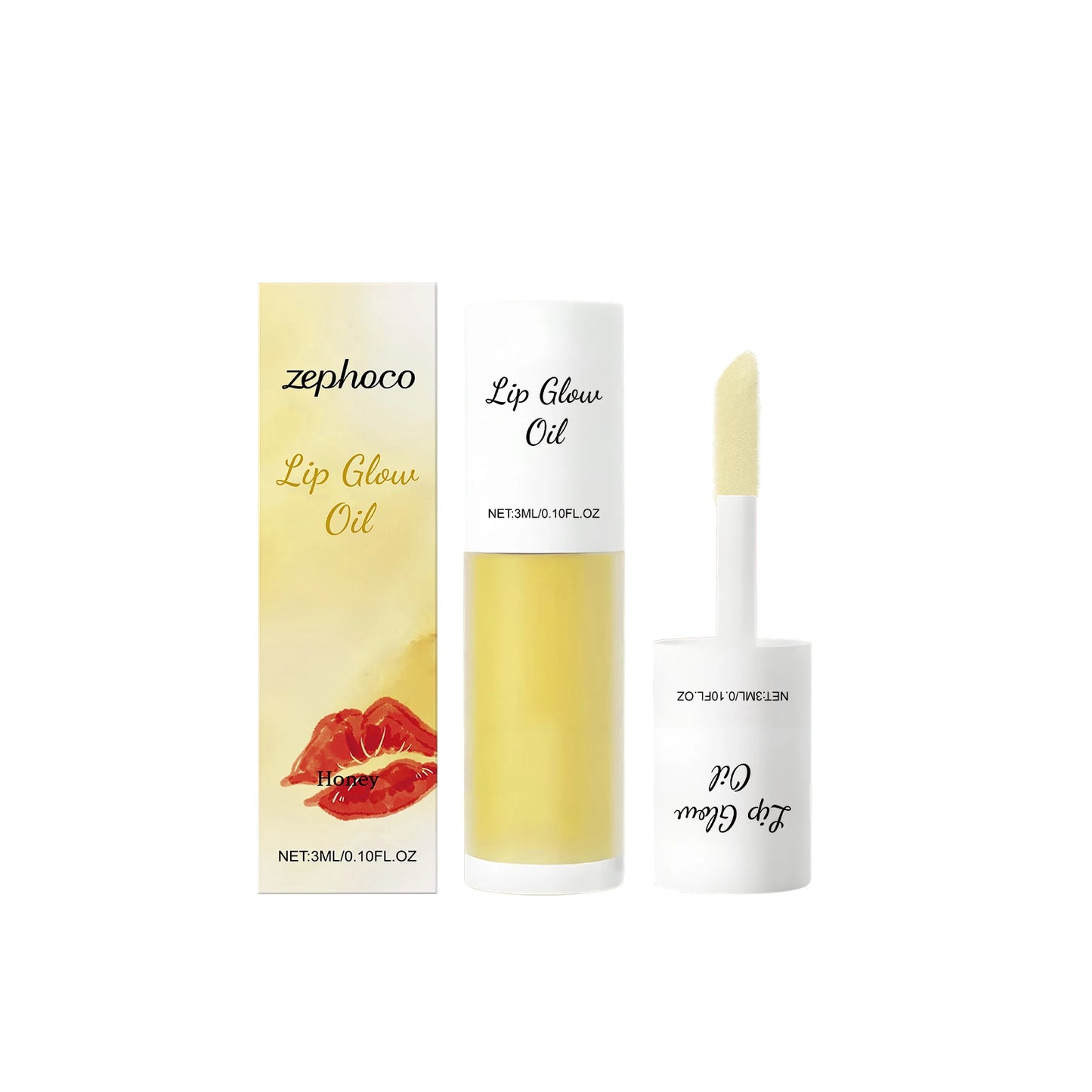 Peony/Cherry/Coconut/Honey Lip Glow Oil Enhancer Lip Gloss Plumping Lip Nourishing Remove Lip Line Brighten Lip Makeup Cosmetics