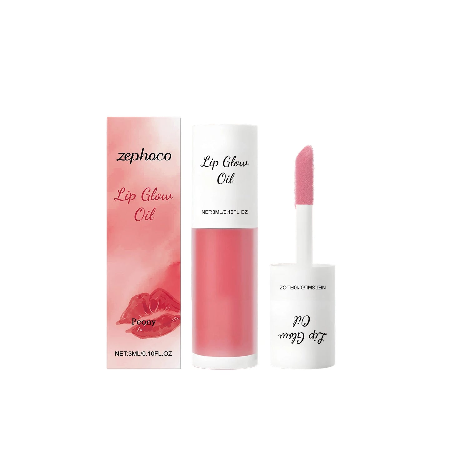 Peony/Cherry/Coconut/Honey Lip Glow Oil Enhancer Lip Gloss Plumping Lip Nourishing Remove Lip Line Brighten Lip Makeup Cosmetics