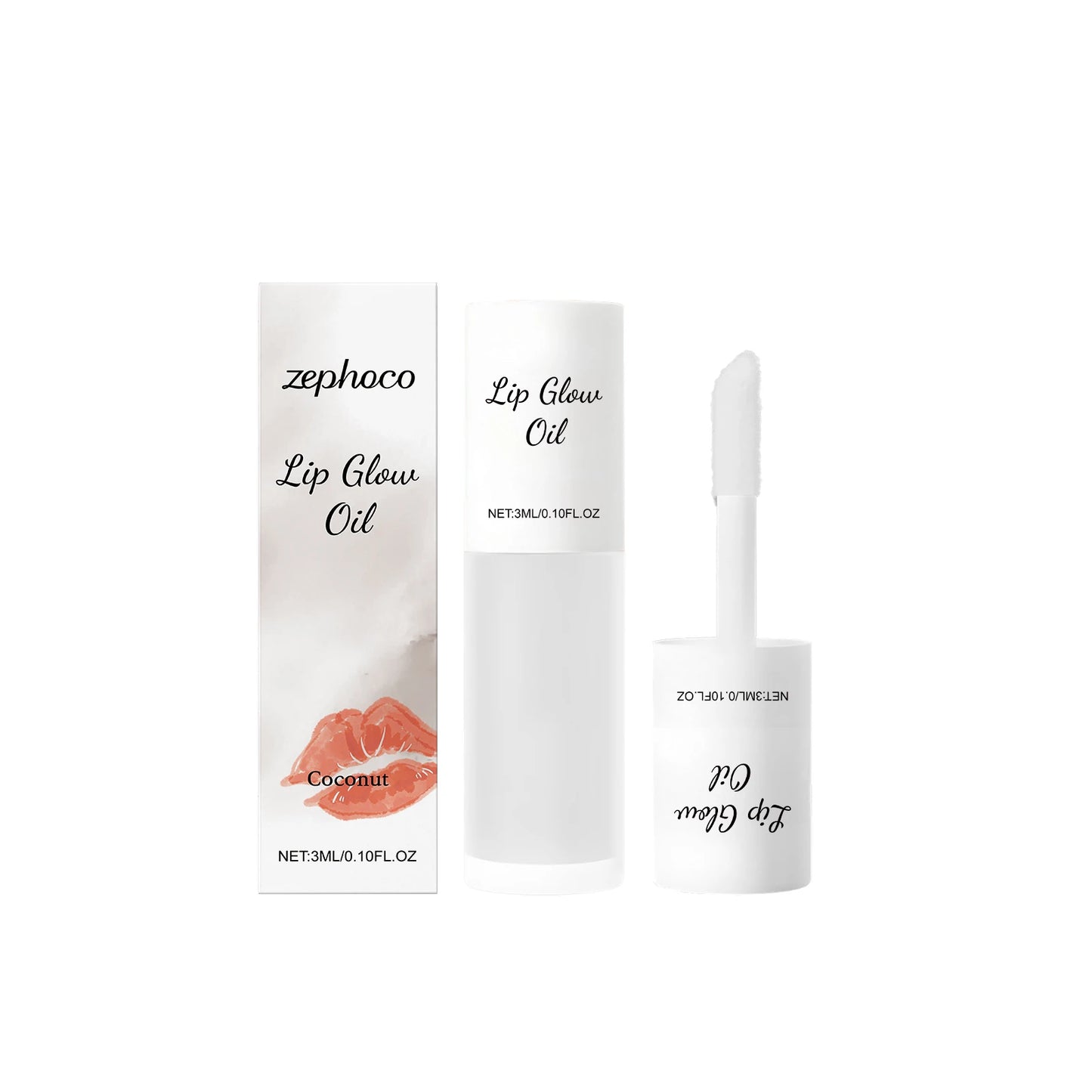 Peony/Cherry/Coconut/Honey Lip Glow Oil Enhancer Lip Gloss Plumping Lip Nourishing Remove Lip Line Brighten Lip Makeup Cosmetics