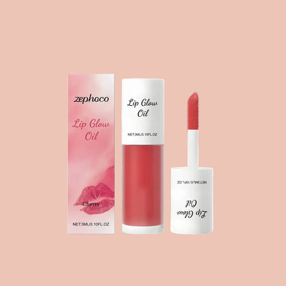 Peony/Cherry/Coconut/Honey Lip Glow Oil Enhancer Lip Gloss Plumping Lip Nourishing Remove Lip Line Brighten Lip Makeup Cosmetics